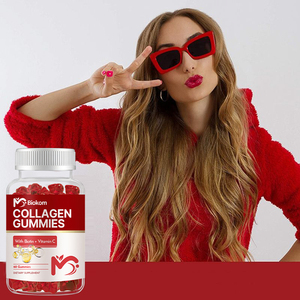Suplemento de Gomitas de Colágeno Hidrolizado Vegano de Marca Privada OEM de 1000 mg con Biotina y Vitamina C para Cabello, Piel y Uñas - Product Image 3