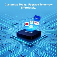 Sumavision 2026WiFi5 4G+16/32G 4K Quad Core HDR/H265 Android 9 para Control Remoto por Voz, Decodificador OTT con 12 Meses de Garantía