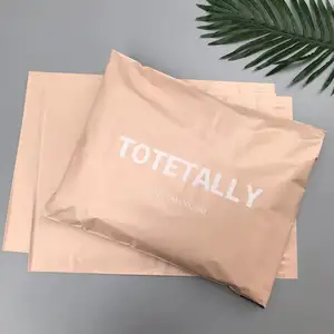 Özel logo tasarım polymailer poly mailler zarf kurye posta plastik ambalaj çantası konfeksiyon için