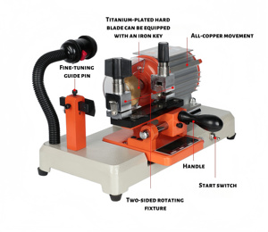 Máquina de Corte de Llaves Automática 238-RS en Oferta, Equipo de Corte de Llaves Especial de Alta Calidad para Suministros de Cerrajería - Product Image 2
