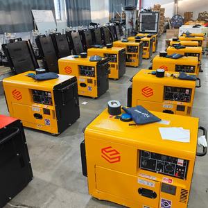 Hete Aanbieding CE-gecertificeerde 5KW 6KW 7KW 220V Professionele Stille Dieselgenerator voor Thuis- en Commercieel Gebruik - Product Image 6