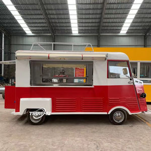 Mobil makan antik disesuaikan mobil makan Hot Dog Pizza kopi es krim berkemah seluler Trailer pasar belanja mobil prasmanan - Product Image 2