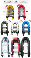 Kayak gonflable pour 2, 3, 4, 5, 6 personnes, bateau de pêche, PVC personnalisé, Hypalon, Kaboat, bateau de sauvetage en caoutchouc, bateau à rames avec moteur