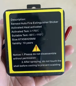 <span class=keywords><strong>Extincteur</strong></span> automatique en aérosol fabriqué en Chine pour voiture et boîte électrique - Product Image 1