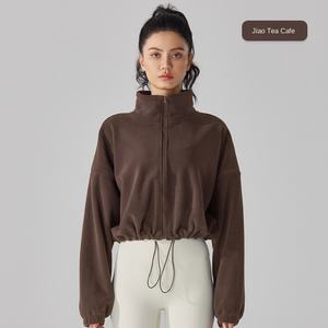 <span class=keywords><strong>Veste</strong></span> de sport européenne américaine d'hiver en spandex/polyester col montant ample grande taille extensible dans les quatre sens respirant léger - Product Image 1