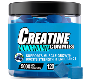 OEM Private Label creatina monoidrato Gummies <span class=keywords><strong>Bcaa</strong></span> Pre allenamento Gummies aumento di peso caramelle gommose integratore palestra - Product Image 1