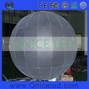 Pantalla LED esférica P2.5 P3 P4 P4.8 P5 P6 para interiores, Bola de vídeo de esfera LED de 360 grados para escenarios, clubs nocturnos, Museo de Ciencia - Product Image 3