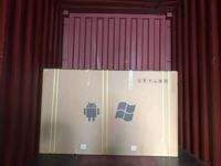 Layar datar interaktif 55 inci Android 14 untuk penggunaan di ruang kelas sekolah, layar sentuh digital LED.