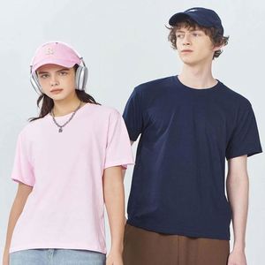 Design High Quality Premium Pure Cotton Drop Oem Logo Design T Shirts Printing Unisex Short Sleeve Multi-Color Men's T Shirts - Product Image 4