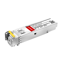 Módulo Transceptor Óptico 1000BASE-BX-U SFP BiDi 1310nm-TX/1550nm-RX 3km Simplex LC/UPC SMF