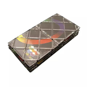 Cubo mágico de juguete para rompecabezas, bloque transformable de 8 piezas, estimulante para el cerebro, para adolescentes de 7 a 14 años, unisex, negro, 16x8cm - Product Image 2