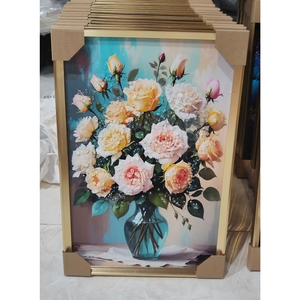 Allah tela scritta pittura religiosa Flora ancora vita porcellana di cristallo pittura decorativa moderna minimalista illustrazione - Product Image 3