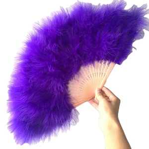 Éventails en Plumes Colorés 50*30cm Très Vendus pour Bouquets <span class=keywords><strong>de</strong></span> <span class=keywords><strong>Mariée</strong></span>, Fêtes <span class=keywords><strong>de</strong></span> Mariage et Spectacles <span class=keywords><strong>de</strong></span> Danse - Product Image 1
