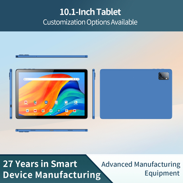 Custom OEM New 10.1" Inch Android Quad Core Tablet PC M1061 with Capacitive Screen 4GB RAM 64GB ROM GSM for Business Daily Use