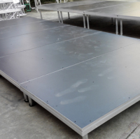 Plateforme de scène portable en aluminium et structure de scène, scène robuste et durable pour événements en plein air, concerts en intérieur