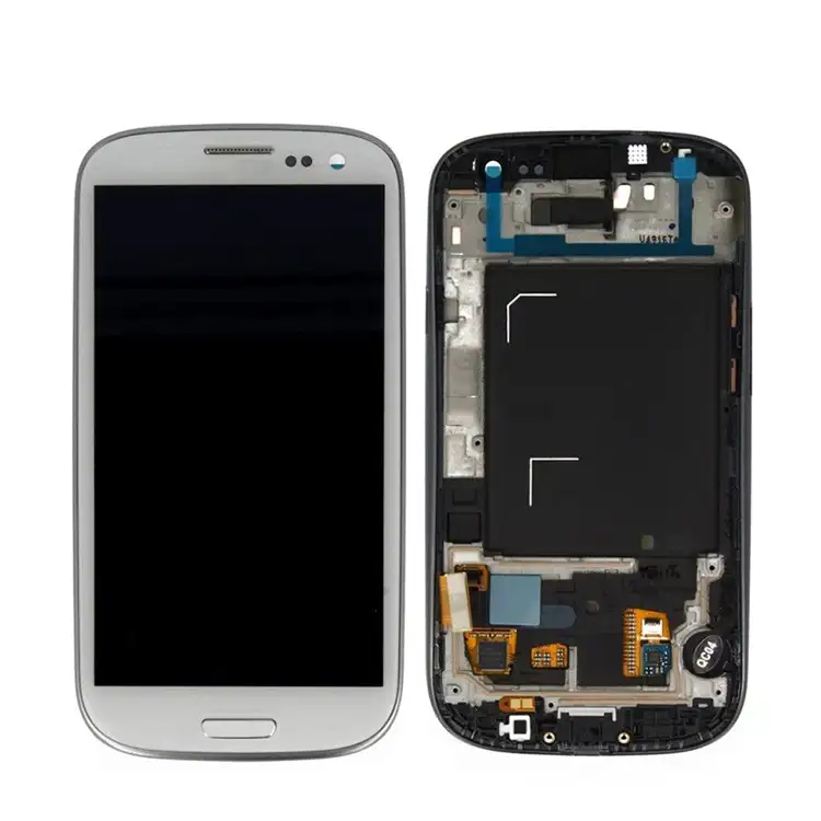 เปลี่ยน Lcd สำหรับ Samsung S3 9301สำหรับ Samsung I9301 Galaxy S3หน้าจอสัมผัส Lcd