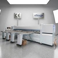 Scie à panneaux horizontale CNC SD380 haute vitesse pour atelier de meubles en panneaux de mélamine et fabrication d'armoires