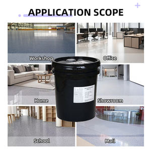 Peinture époxy colorée pour sols en béton, effet marbre brillant, revêtement pour murs de garage, imperméable, écologique, double couche - Product Image 4