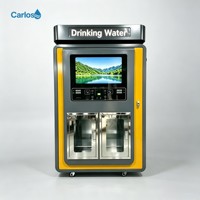 Distributeur d'eau pure à longue durée de vie, prend en charge le paiement par code QR/carte d'eau, station de distribution d'eau pour utilisation en salle de sport