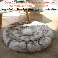 Coussin décoratif de luxe en fourrure de renard véritable pour siège de voiture, canapé, décoration intérieure - Chambre, salon, canapé-lit