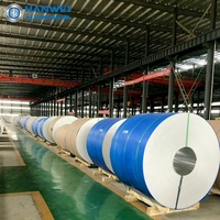 Stok tersedia Bending OK timbul 1050 1100 3004 3005 5052 6063 8011 gulungan aluminium untuk pemasok industri
