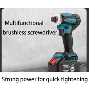 Brushless Screwdriver Lithium Battery Long Endurance High-<b>Power</b> Fastening <b>Tools</b> Household Brushless Screwdriver - Product Image 4