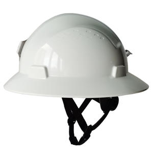 Casco antigolpes de ala grande para obra, protección para minería, barbilla en forma de Y con casco - Product Image 2