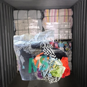 Trapo industrial universal al por mayor, 25 kg, 5 kg, 10 kg, trapos de colores mixtos, trapos de algodón reciclado - Product Image 1