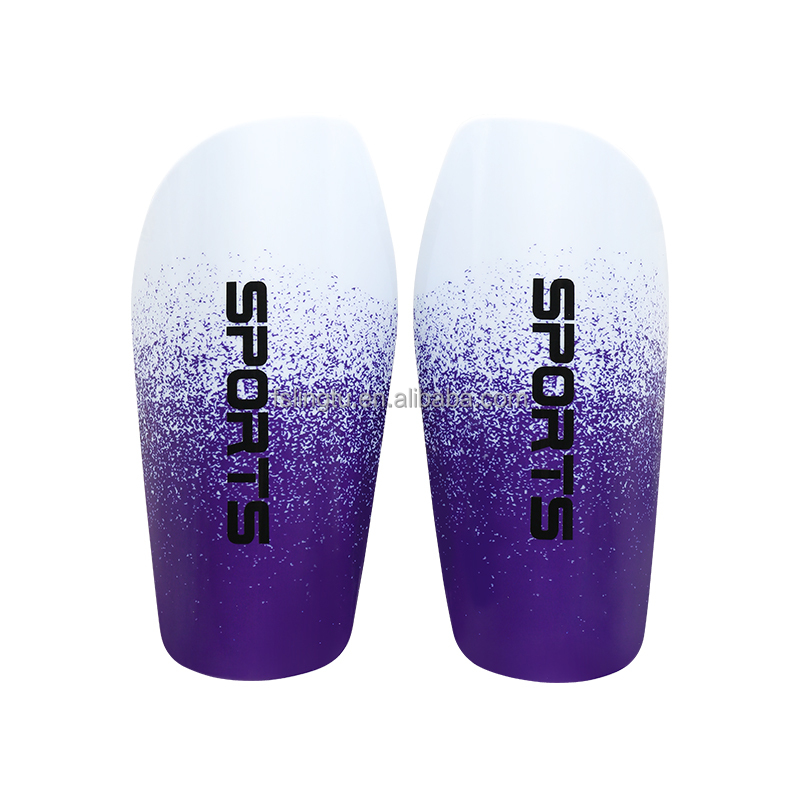 PURPLE SOCCER SHIN PADS