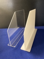 Accessoires de cuisine personnalisés 24 pouces transparent acrylique robinet d'eau réglable protection contre les éclaboussures d'évier