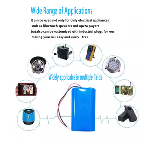 맞춤형 고성능 18650 3.7V <span class=keywords><strong>7.4V</strong></span> 11.1V 14.8V 22.2V 5Ah 10Ah 15Ah 20Ah 25Ah 2S1P 2S2P 2S3P 리튬이온 배터리 팩 - Product Image 6