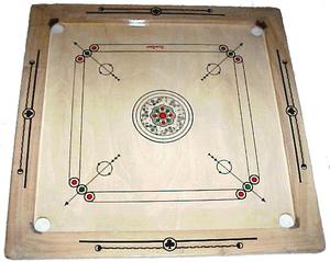 Tablero de Carrom de calidad duradera, juego personalizado, material de madera, color - Product Image 1