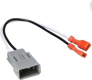 2-poliger Lautsprecher adapter stecker Kabelst ecker Kabelbaum für Honda-und Acura-Fahrzeuge mit 1990 - Product Image 3