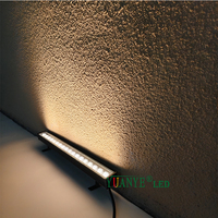 Contrôleur SPI IP67 50cm 18 ICs/m ou contrôleur DMX512 Points de pixel corps noir fini barre de lave-glace Led YY-XQ4033 de lumière