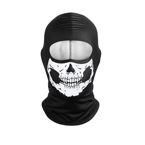 Furry Skull Mask Motorcycle Helmet Lining Winter Warm Face Cover Riding Neck Warmer Hat - Product Image 5