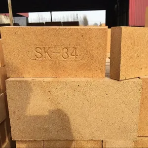 Light Weight Fireclay Brick Manufacturer SK34 Cheap Fire Clay Brick For Sale