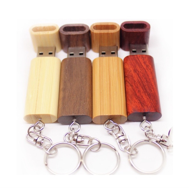 Bamboo Wooden USB Flash Drive 2GB 4GB 8GB 16GB 32GB 64GB Eco Friendly Natural Wood USB Memory Stick for Corporate Gift