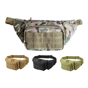 पोर्टेबल हाइकिंग चल रही छलावरण सामरिक छोटे बम्बन कमर बैग फेनी स्पोर्ट पैक पाउच - Product Image 2