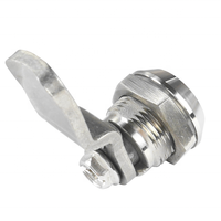 Loquet de compression à quart de tour en acier inoxydable de qualité supérieure, IP65, antirouille, pour machines extérieures, serrure de panneau de porte en acier