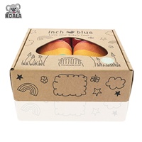 Ballon en papier Kraft Portable écologique pour nouveau-né, souvenir pour bébé, enfants, emballage de chaussures, boîte-cadeau