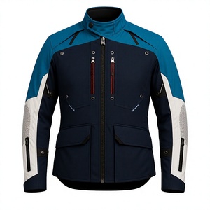 เสื้อแจ็คเก็ตมอเตอร์ไซค์ GS Rallye สำหรับผู้ชาย รุ่นกันหนาว ได้รับมาตรฐาน CE ผ้าคอร์ดูร่า 3 ชั้น กันน้ำ แขนยาว เหมาะสำหรับการขับขี่แบบผจญภัย/เอนดูโร/ทัวริ่ง/ออฟโรด - Product Image 1