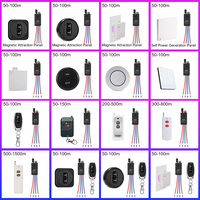 Commutateur numérique domotique GLC Two Gang Télécommande AC 120V/220V Télécommande sans fil pour commutateurs de télécommande