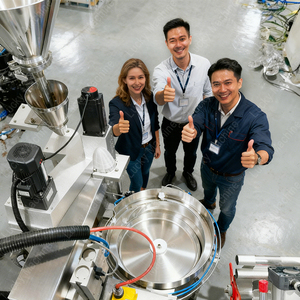 High Speed Rotary <strong>Powder</strong> Filler Sealer Capper for Probiotic Cocoa Matcha <strong>Powder</strong> in Small Bottle Cup Packaging - Product Image 3