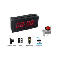 Compteur numérique LED portable à 4 chiffres de 1,5 pouce pour la gym, la boxe, le CrossFit, le yoga et les séances d'entraînement