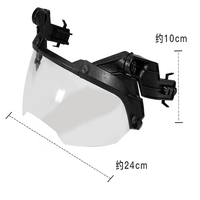 Usine Casque Tactique Rapide Flip Up Visière Réglable USINE
