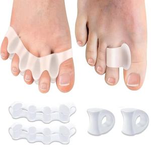 <span class=keywords><strong>Separadores</strong></span> <span class=keywords><strong>de</strong></span> dedos <span class=keywords><strong>de</strong></span> <span class=keywords><strong>los</strong></span> <span class=keywords><strong>pies</strong></span> Alivio rápido del dolor <span class=keywords><strong>de</strong></span> dedos en martillo y juanetes, Gel <span class=keywords><strong>de</strong></span> grado médico Martillo Corrector <span class=keywords><strong>de</strong></span> dedos en martillo Enderezador - Product Image 2