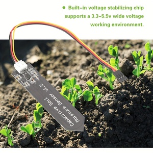 Módulo Sensor Capacitivo de Humedad del Suelo de Amplio Rango de Voltaje con Cable, Detección de Humedad para Riego de Jardín DIY, Monitoreo de Plantas - Product Image 4
