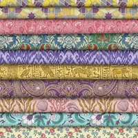Tissu popeline de coton italien le plus vendu, pur coton biologique 100 %, tissé, imprimé numériquement à motifs floraux, pour robe
