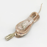 Kit de 80 bandes LED d'extérieur Gloriva, connecteurs DC mâle/femelle, câble transparent, IP67, garantie 2 ans, néon lumineux, vente chaude