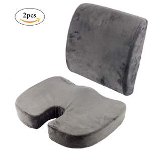 Coussin <span class=keywords><strong>de</strong></span> Support lombaire <span class=keywords><strong>pour</strong></span> chaise <span class=keywords><strong>de</strong></span> <span class=keywords><strong>bureau</strong></span>, 50 pièces, carré, sciatique - Product Image 2
